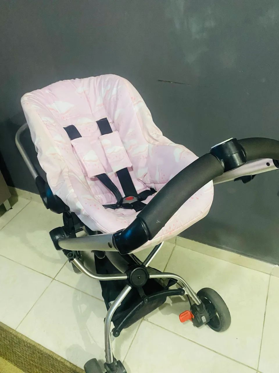 Carrinho de bebê Kiddo + bebê conforto - Foto 4