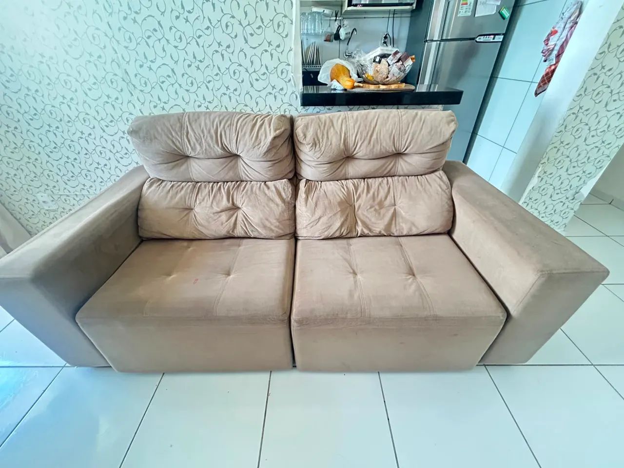 Sofá cama semi- novo - Foto 2