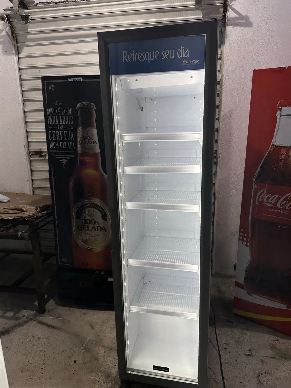 Refrigerador Esmaltec tampa vidro Semino vu - Foto 3