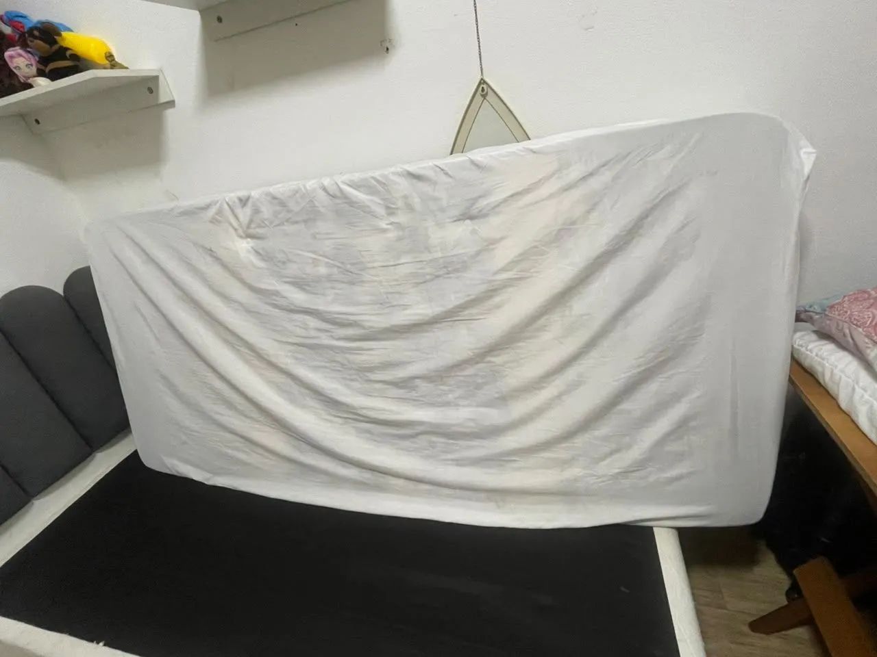 Cama de solteiro e colchão a venda.