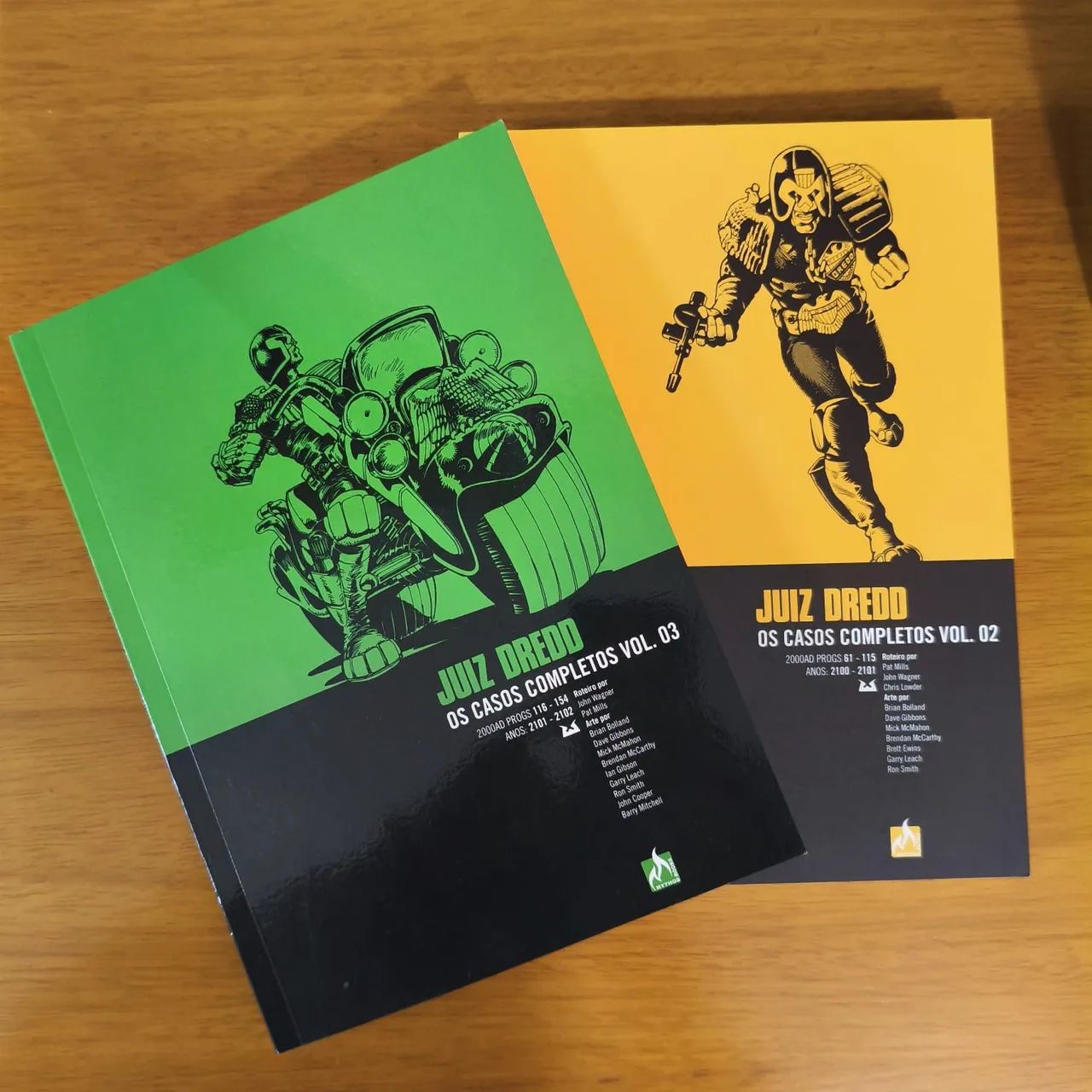 Juiz Dredd Omnibus Vol. 2 e 3