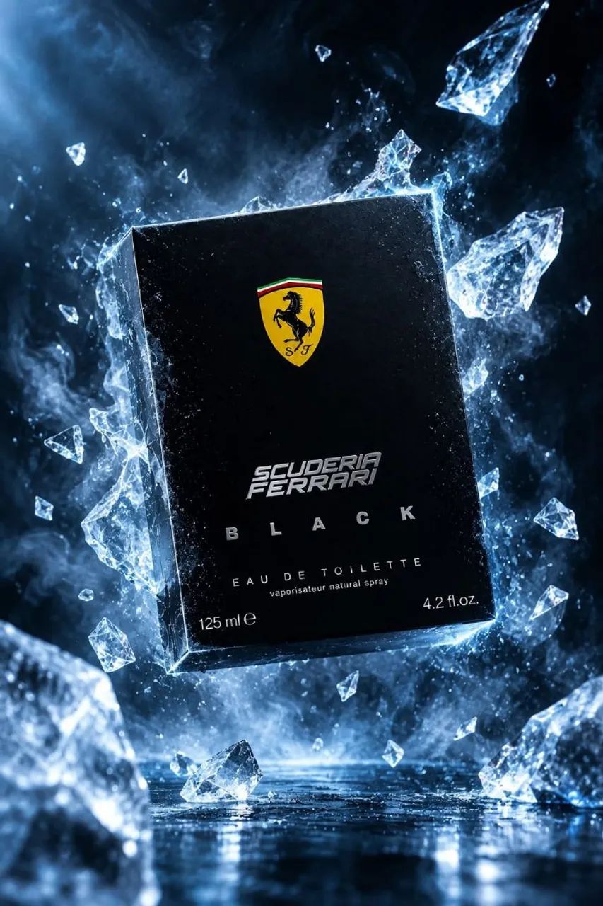 FERRARI BLACK POUCAS UNIDADES 