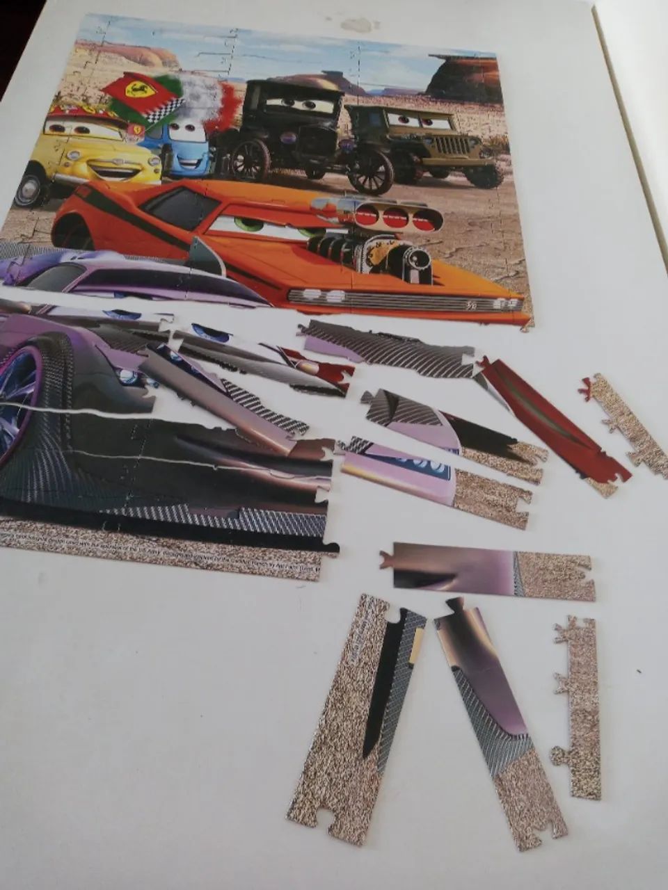 Quebra-Cabeça Grandão Carros 2 - Foto 2