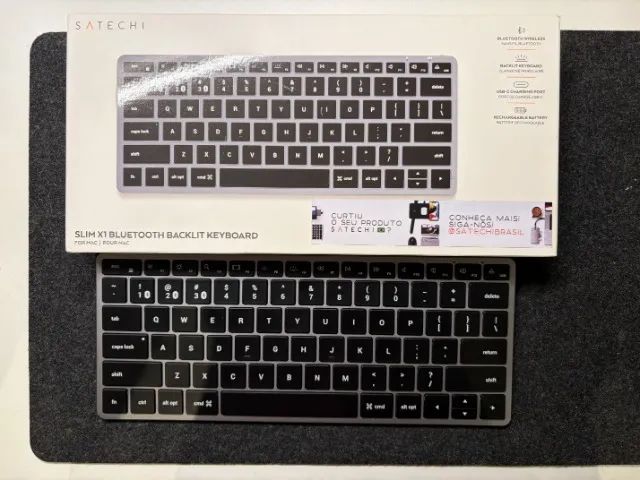 Teclado Satechi Slim X1 Bluetooth com Backlight para Mac - Foto 2