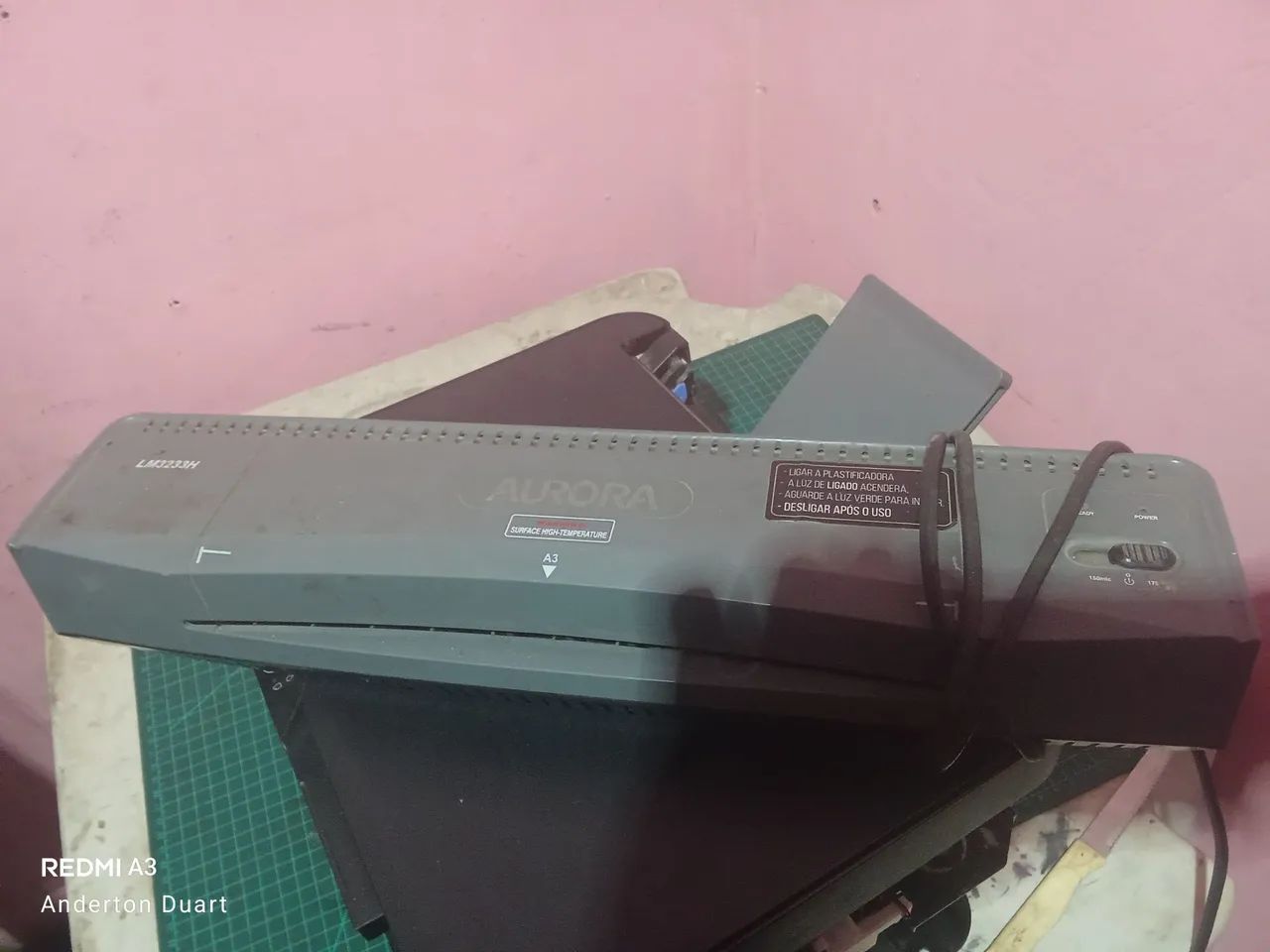 Vendo máquina 8 em 1 com material e uma plastificadora  - Foto 2