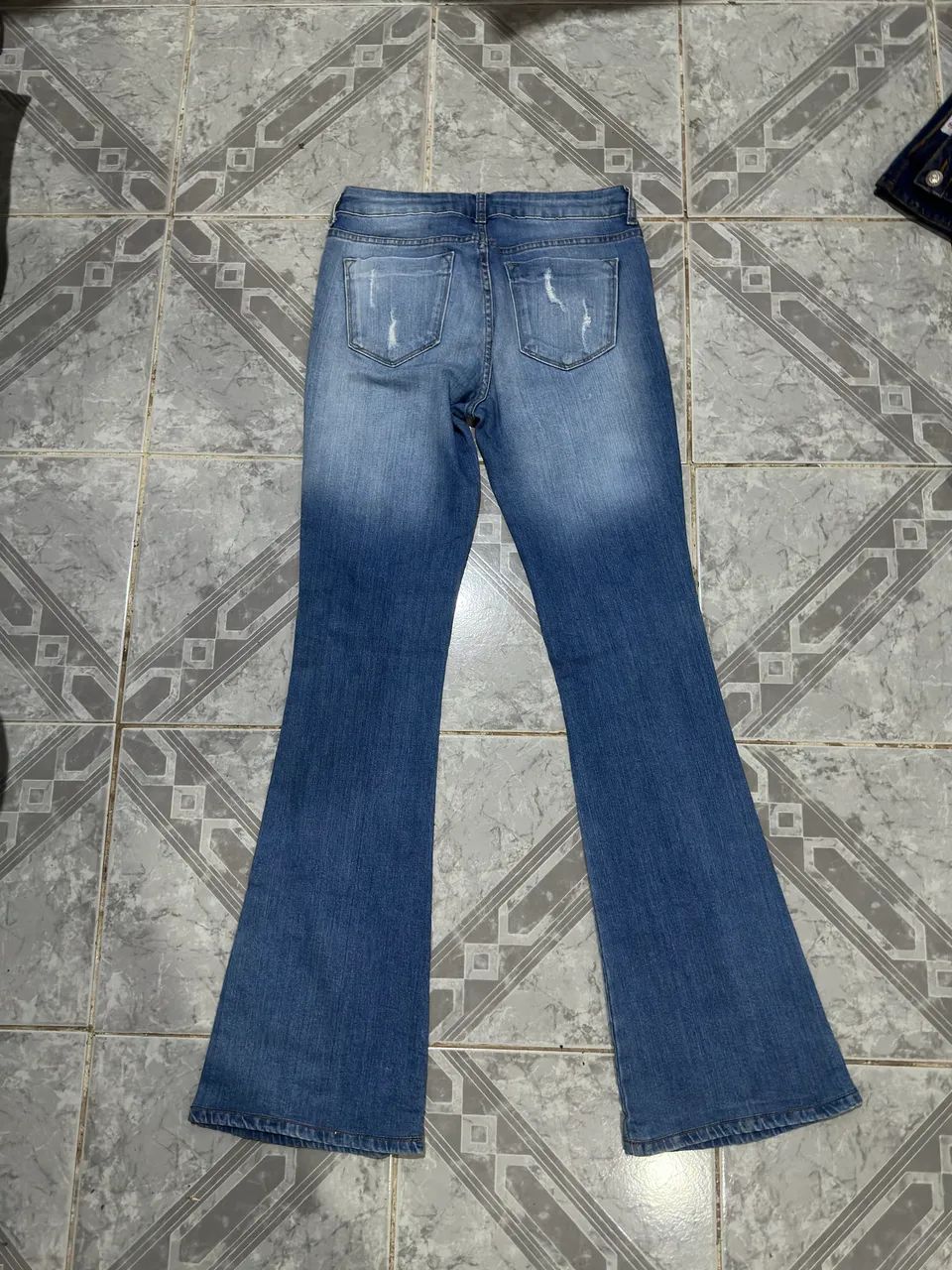 Calça flare jeans vintage  - Foto 4