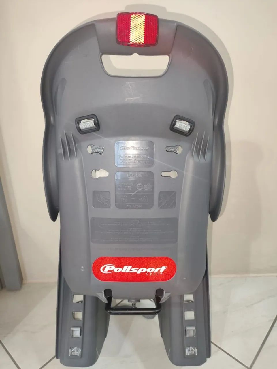 Cadeirinha infantil para bicicleta marca Polisport - Foto 5