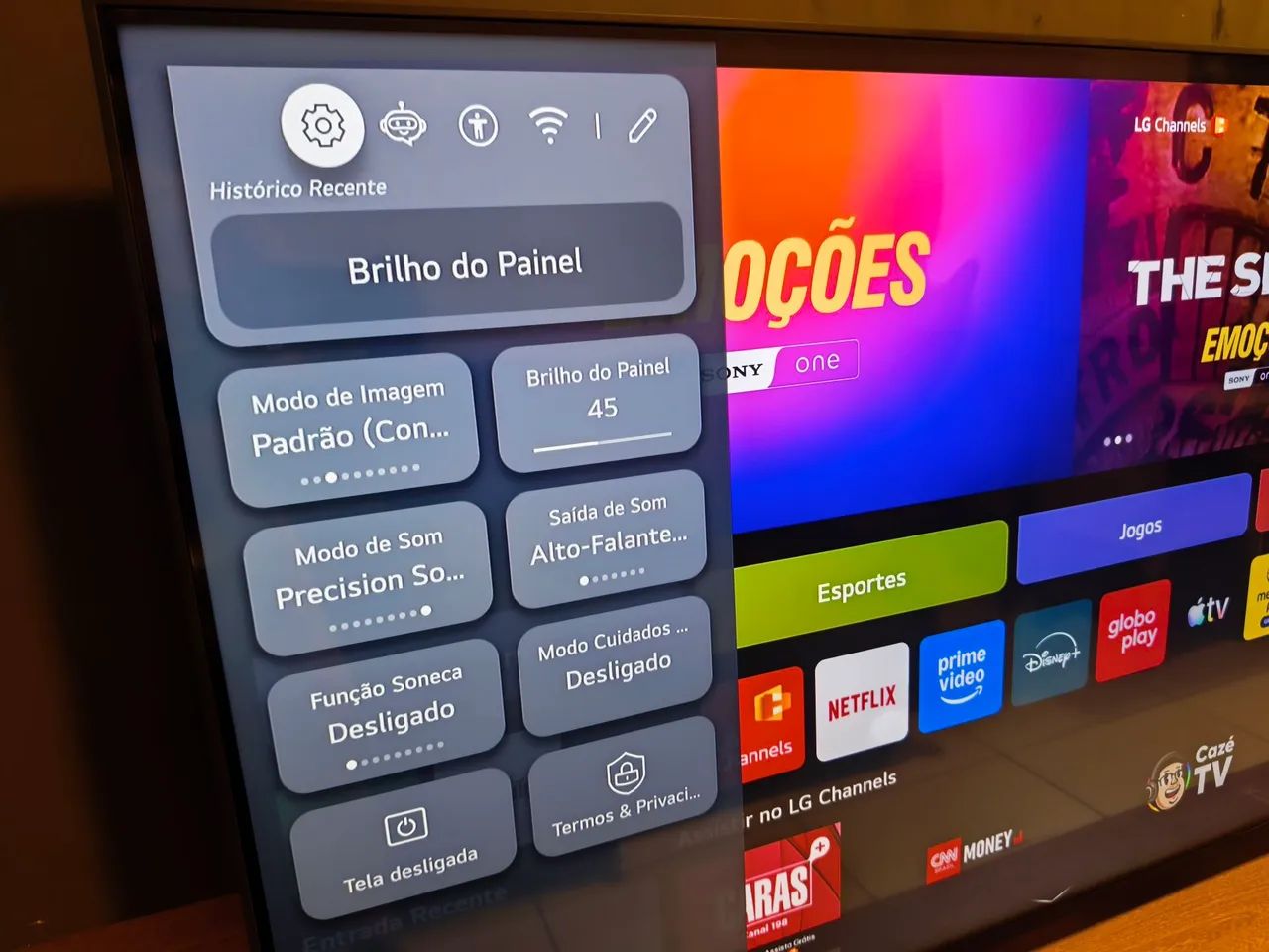 TV LG Qned 55`` 2 meses de uso - Foto 3