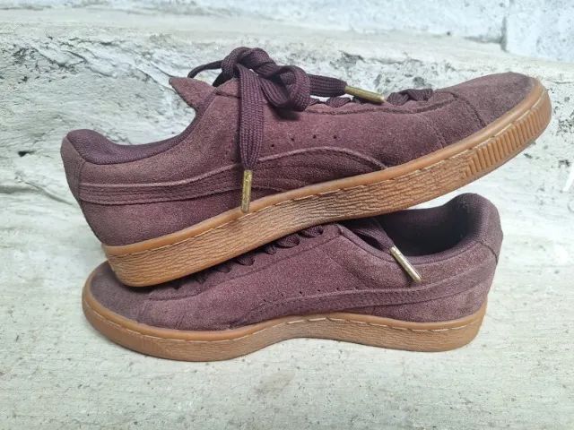 tênis puma suede vinho 35 - Foto 4