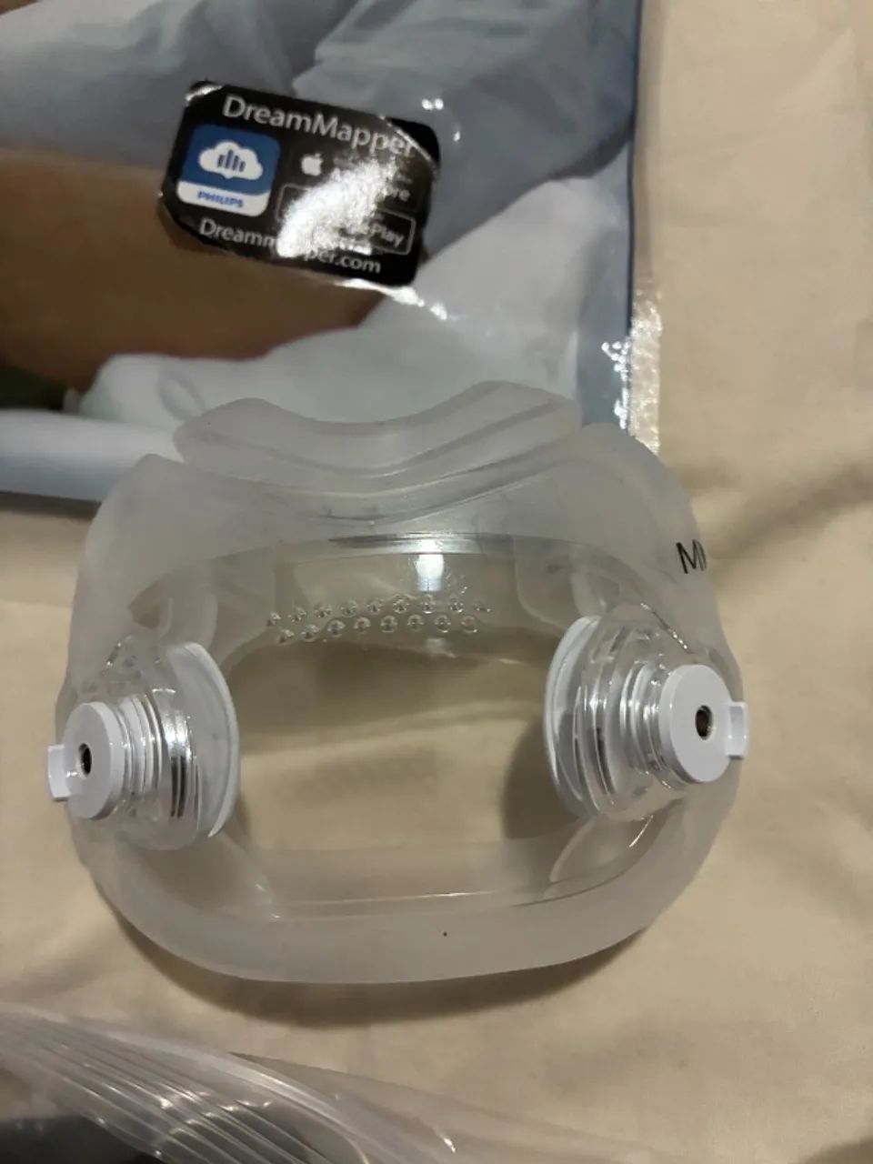 Máscara facial DreamWear Full - Philips CAPAP BIPAP  - Foto 2