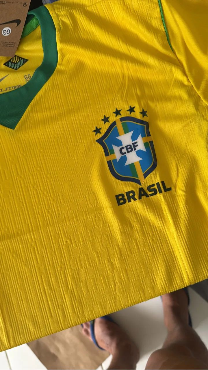 Camisa da seleção brasileira modelo torcedor 