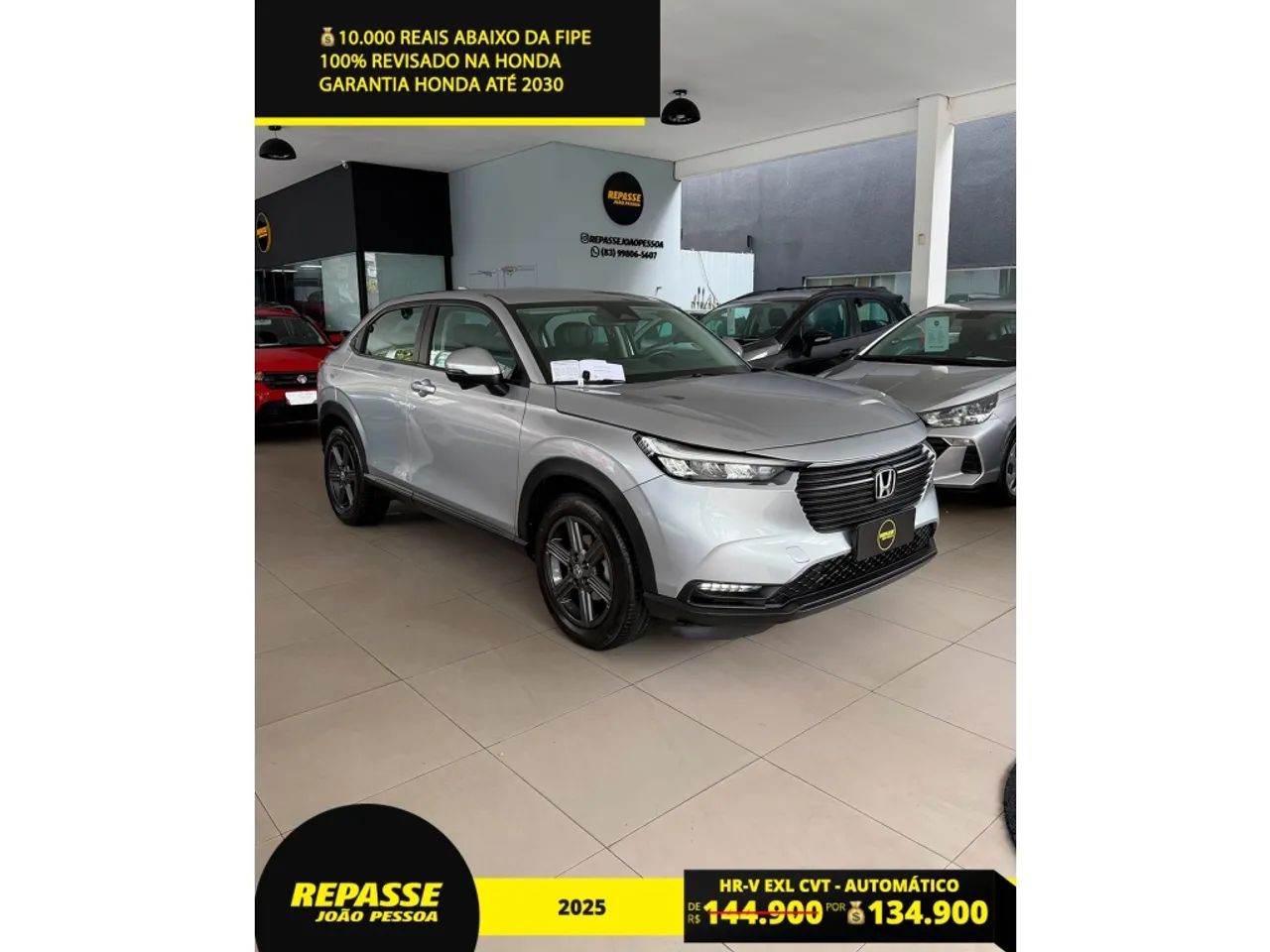 Honda Hr-V HR-V EXL 1.8 Flexone 16V 5p Aut. 2025