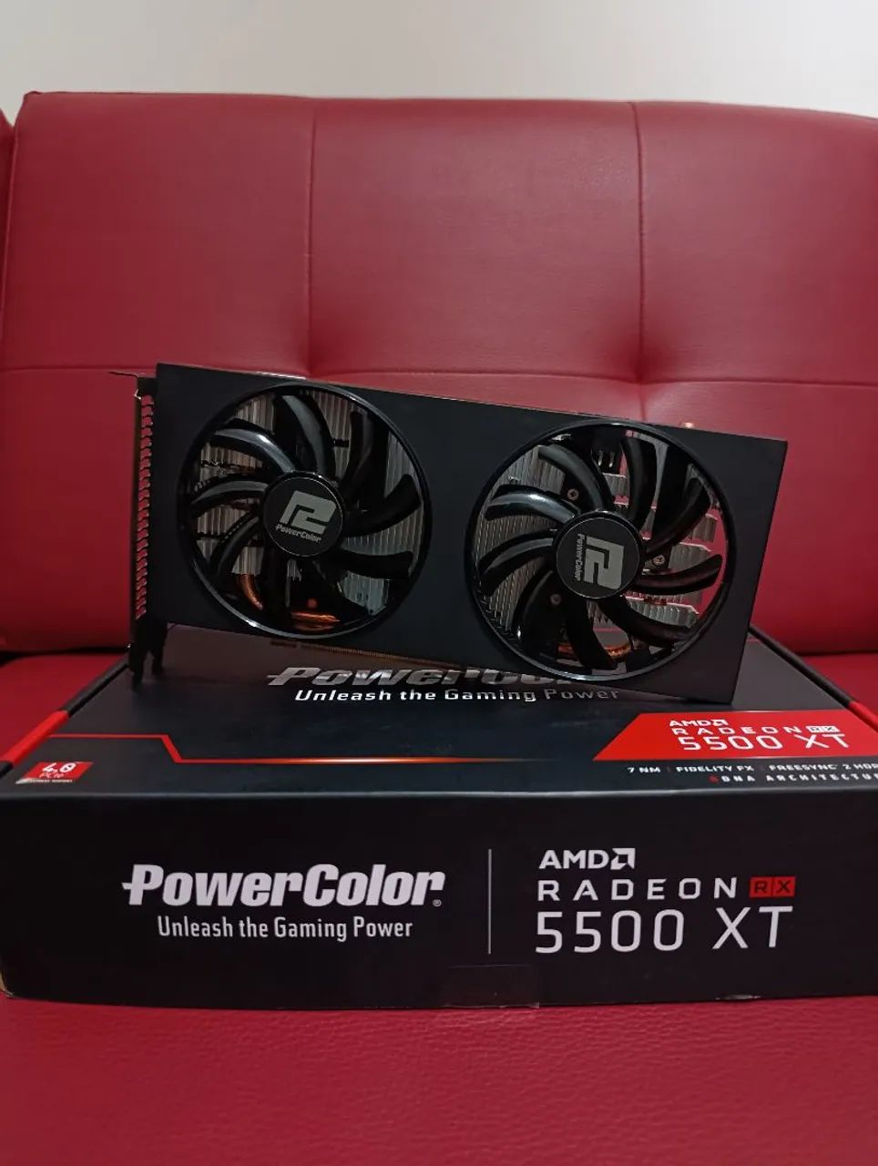 Placa de vídeo RX 5500XT 4gb