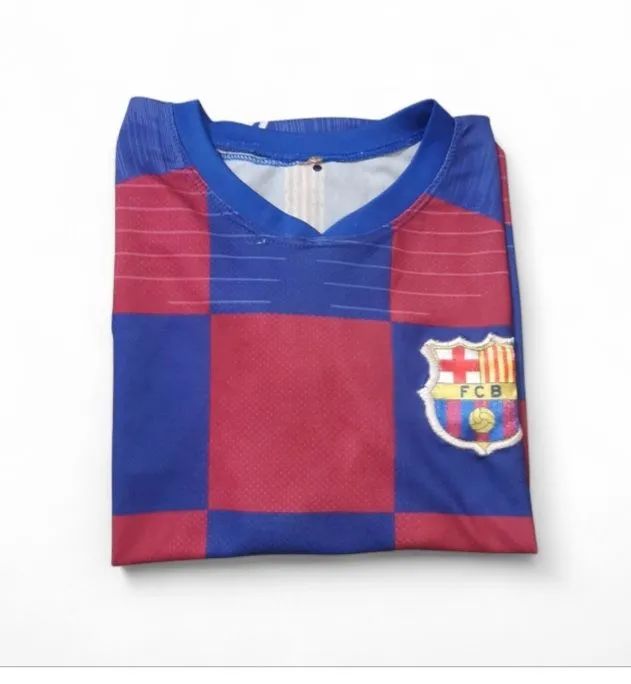 Camisa Barcelona Infantil Tam 10/12 (Usada)
