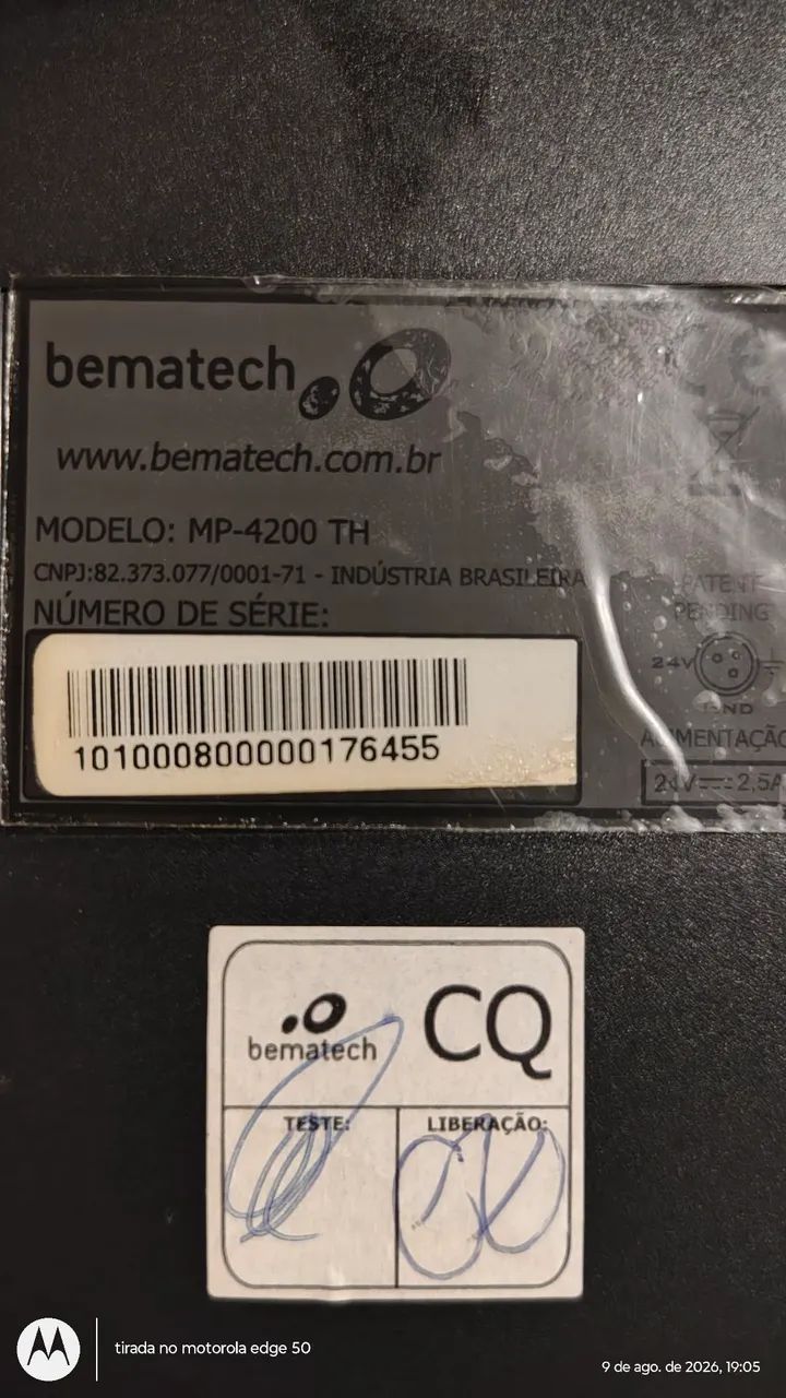 Impressora Térmica Não Fiscal Bematech MP-4200 TH - Foto 2