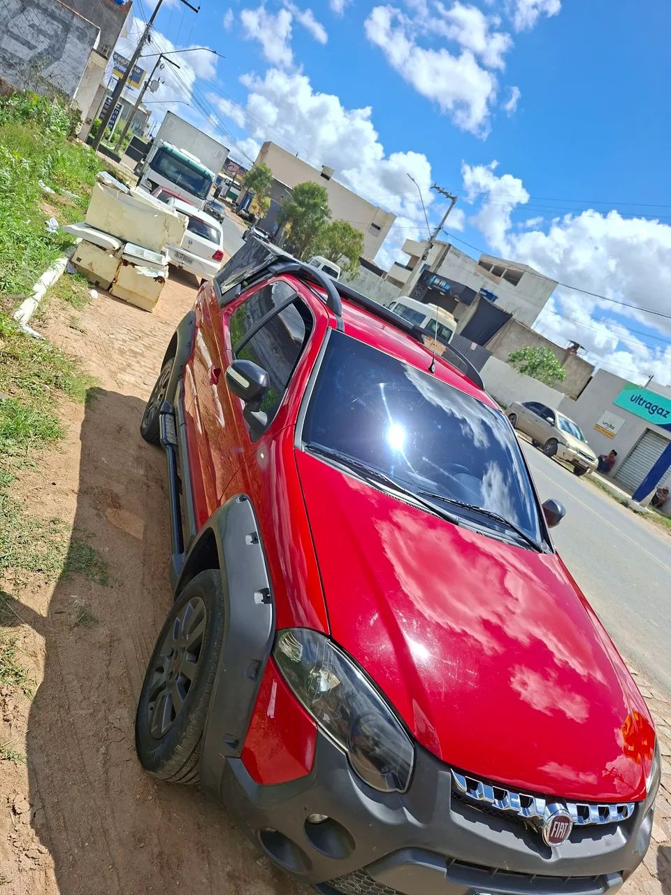 Fiat Strada Adventure1.8/ 1.8 Locker Flex CD 2019 - Foto 2