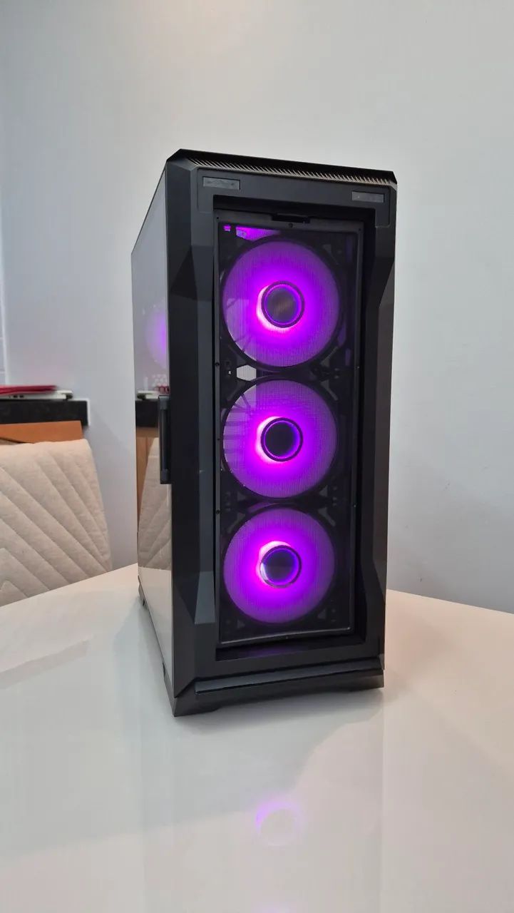 Gabinete gamer com fans e controladora - Foto 4