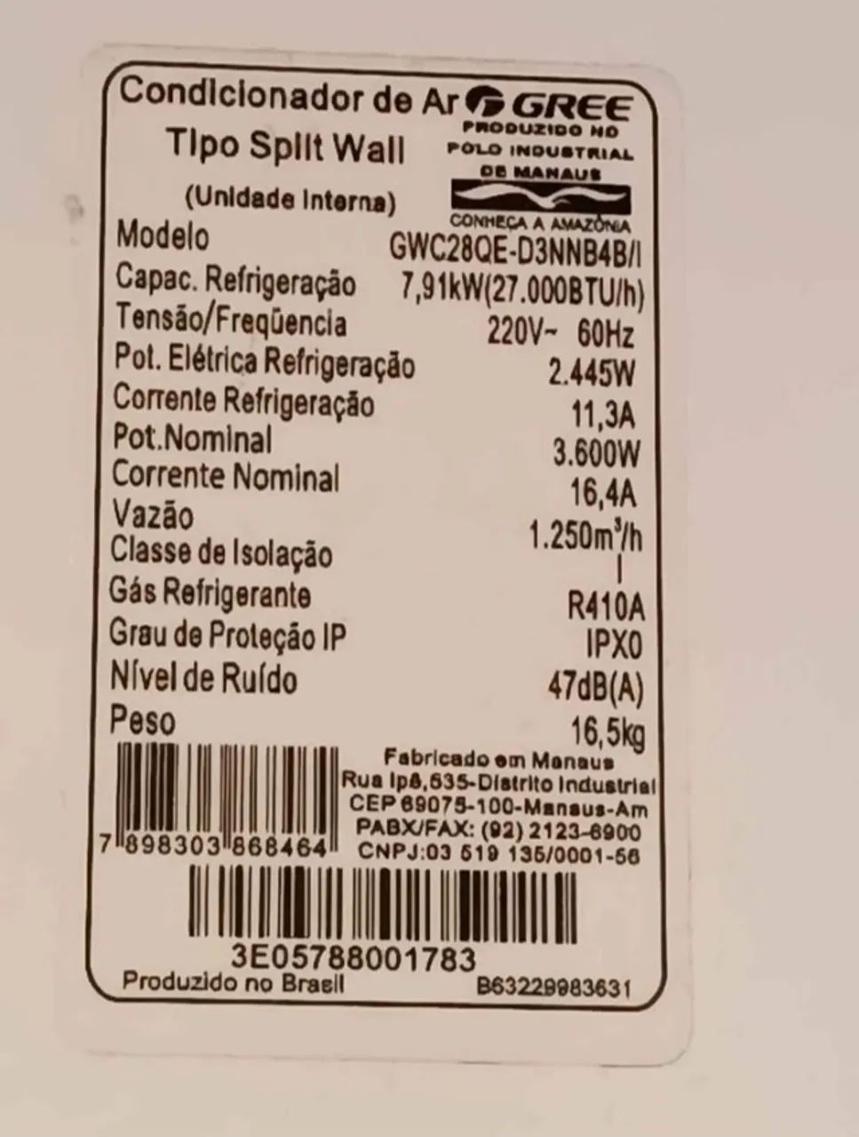 Ar Condicionado Green 27000 BTUS  - Foto 4