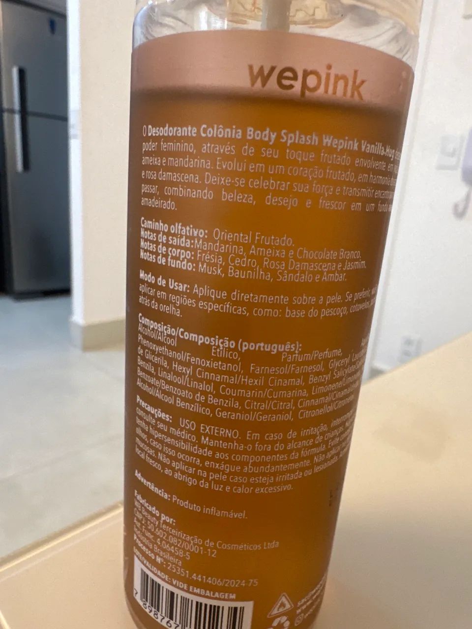 KIT BODYSPLASH VANILLA WEPINK  - Foto 2