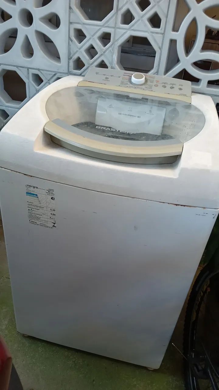 Máquina de lavar Brastemp com problema