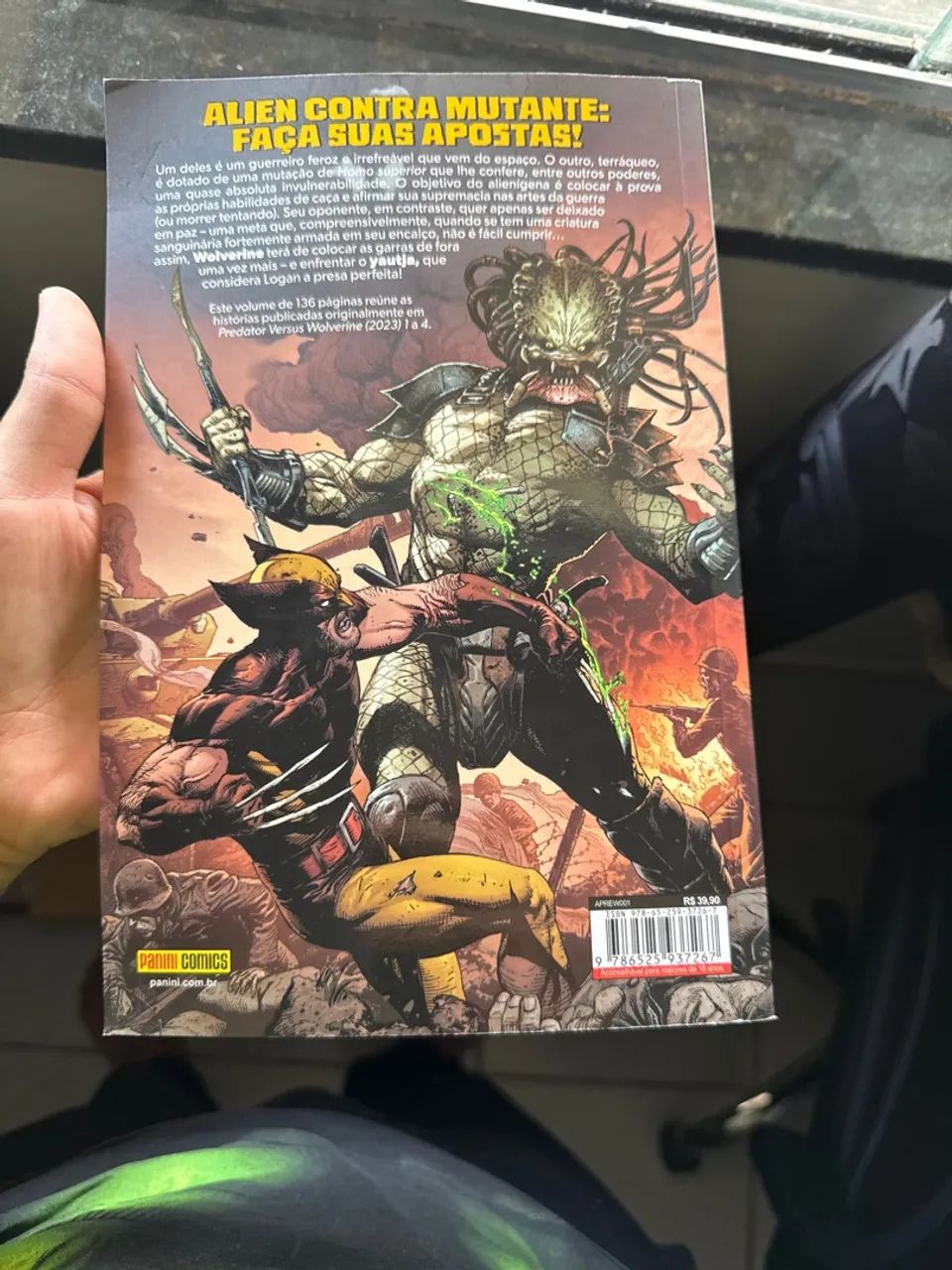 Predador versus Wolverine (2023) do 1 ao 4 - Foto 2