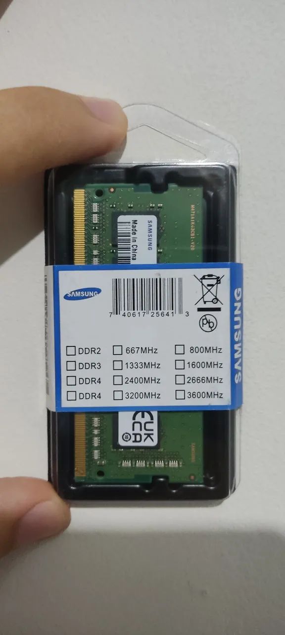 Memória ram 8gb 3200mhz Samsung - Foto 3