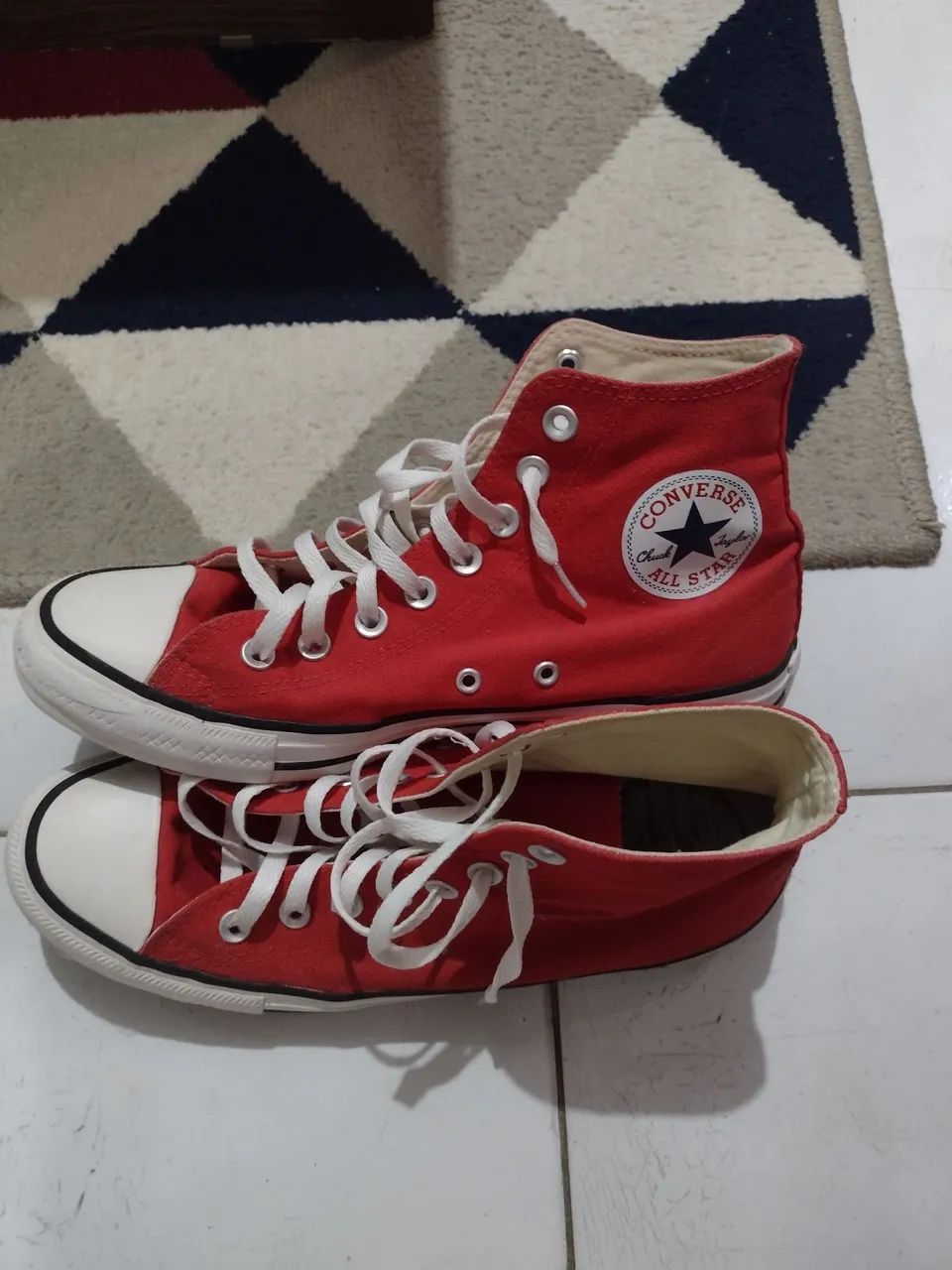 All Star Vermelho e Branco! - Foto 4
