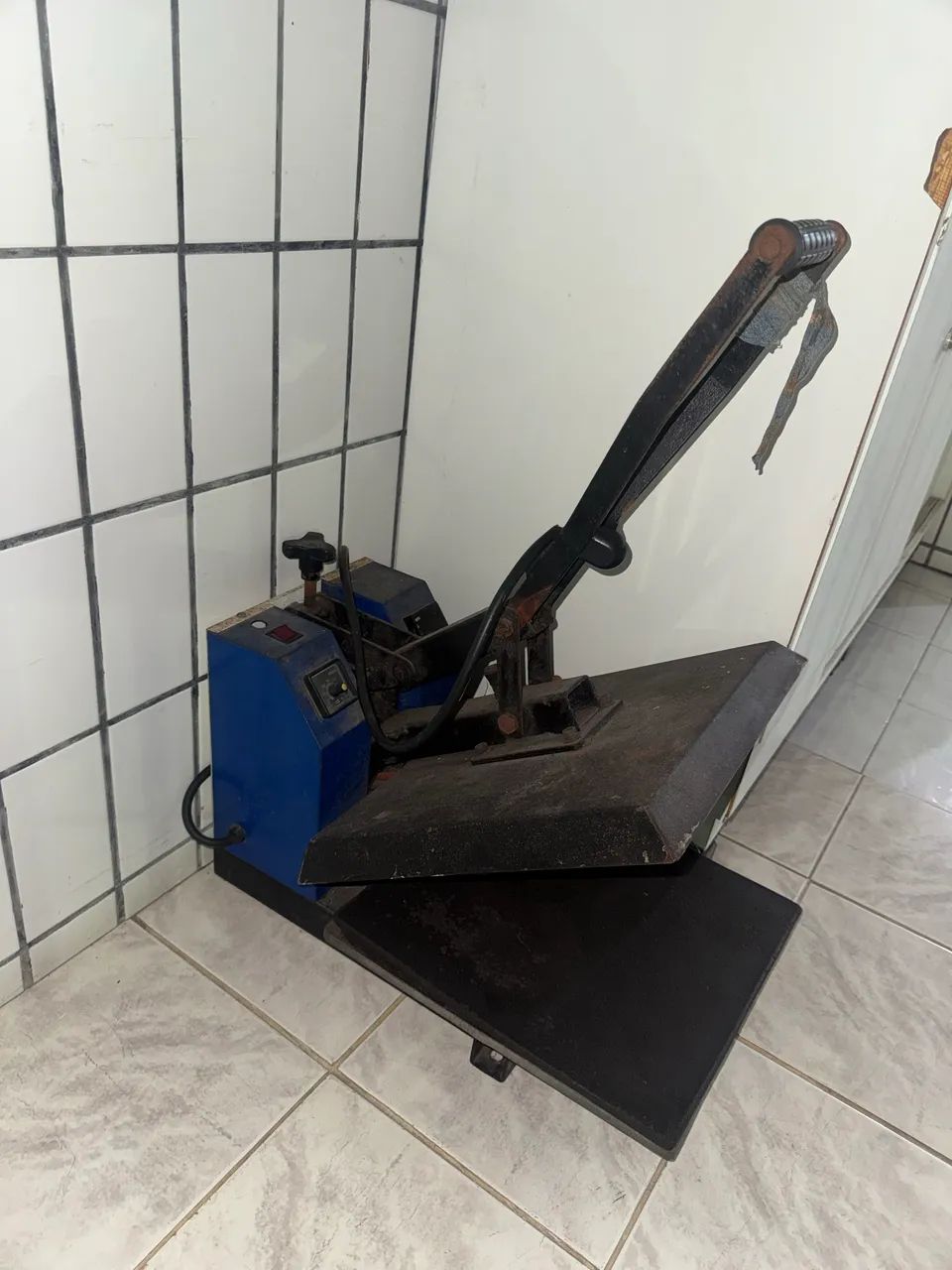 Prensa termica industrial 