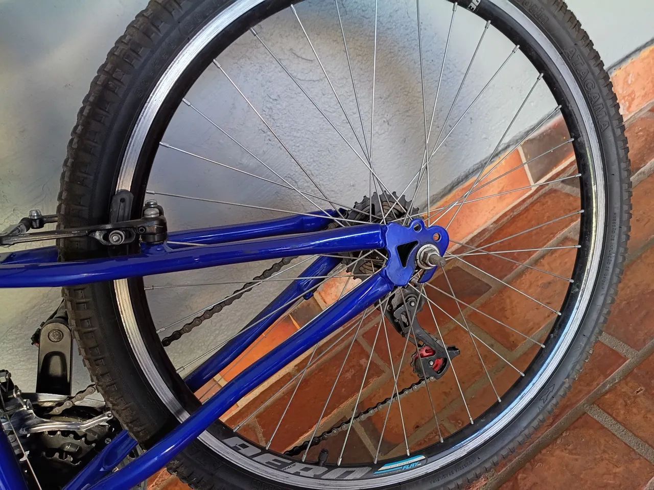 Bicicleta Azul Aro 26 - Foto 4