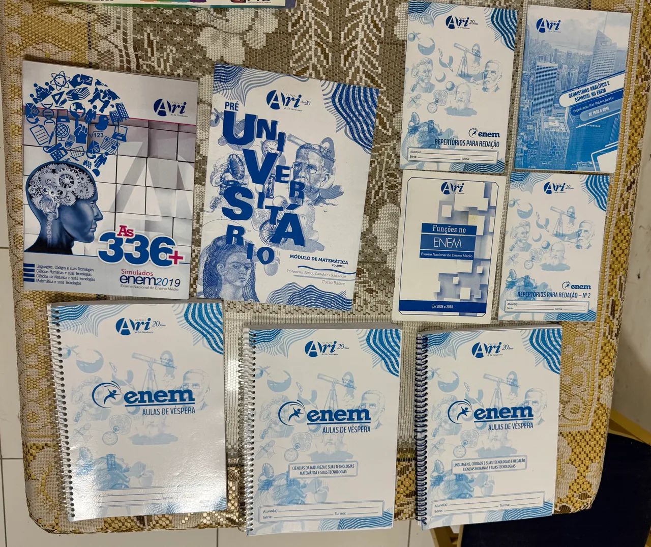 Material Estudo ENEM 2026 SAS, FTG e UMBETO MANNARINO MATEMÁTICA - Foto 3
