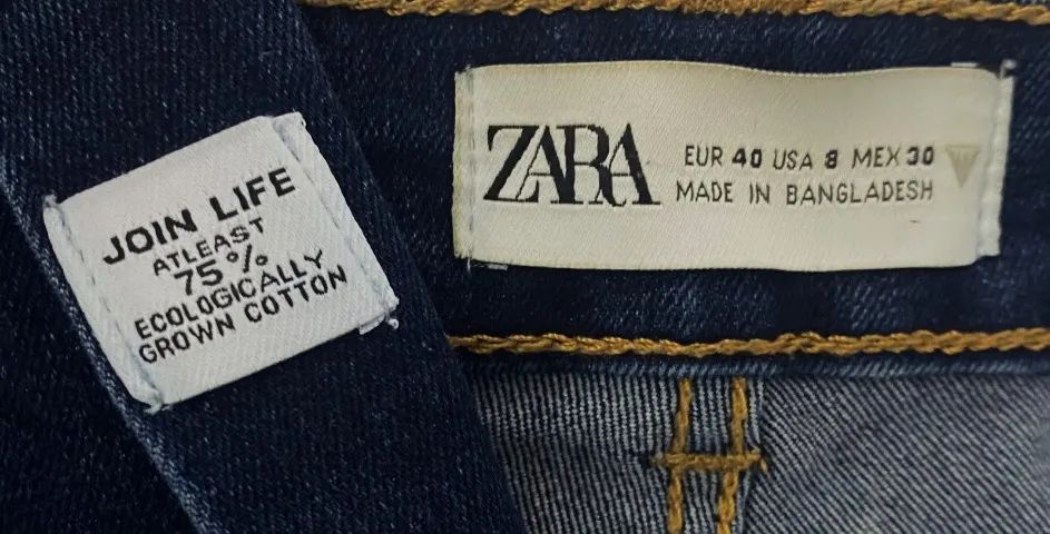 calça jeans zara - nova - original - Foto 3