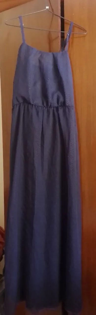 Vestido longo( tecido)