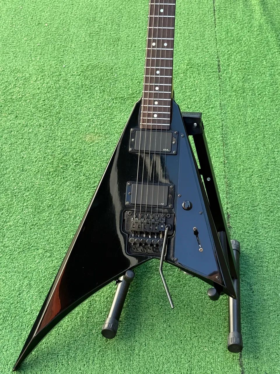 Guitarra Jackson Randy Rhoads EX Professional Japonesa + upgrades e semicase - Foto 2