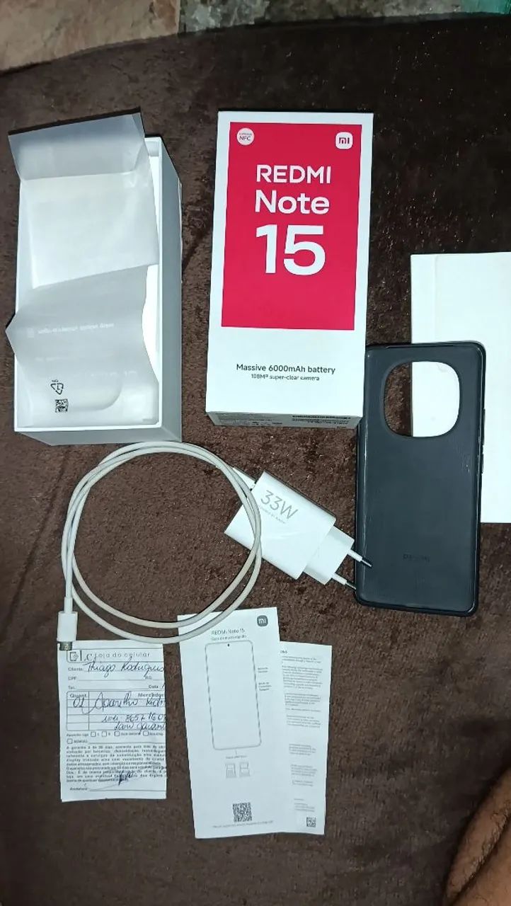 Redimi Note 15 "5G" - 256 gb - NFC - Foto 5
