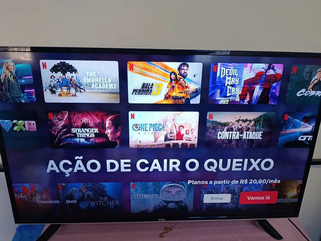 Smartv tcl 43 polegadas garantia  - Foto 2