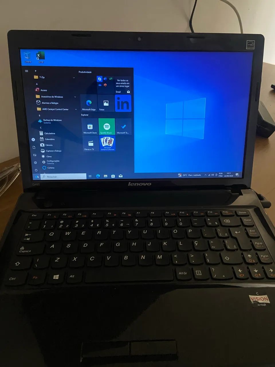 Vende-se notebook Lenovo G485 - Foto 4