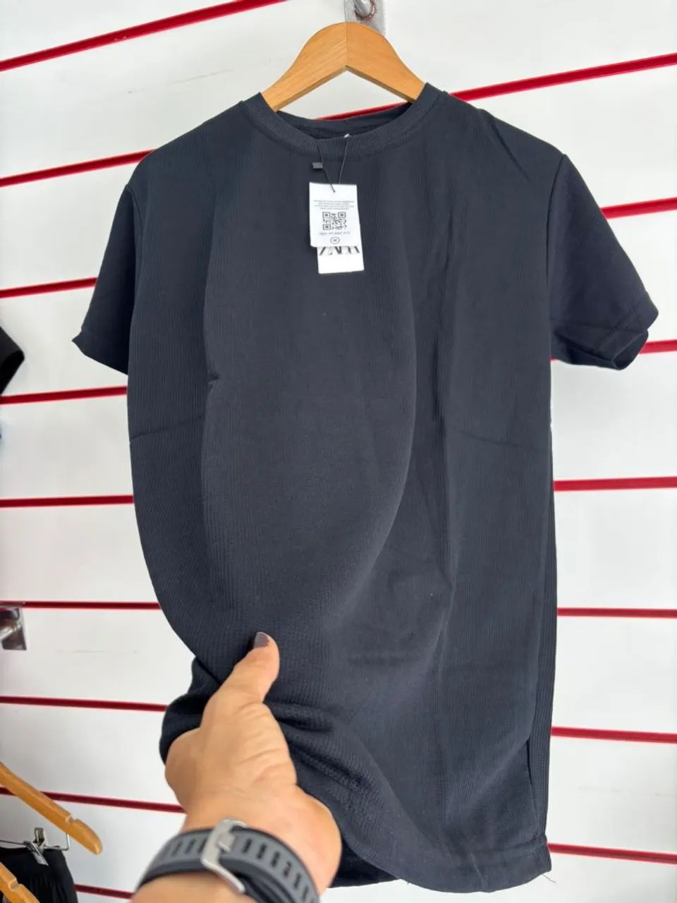 Camisas modelos canelada básicas sem logos - Foto 5