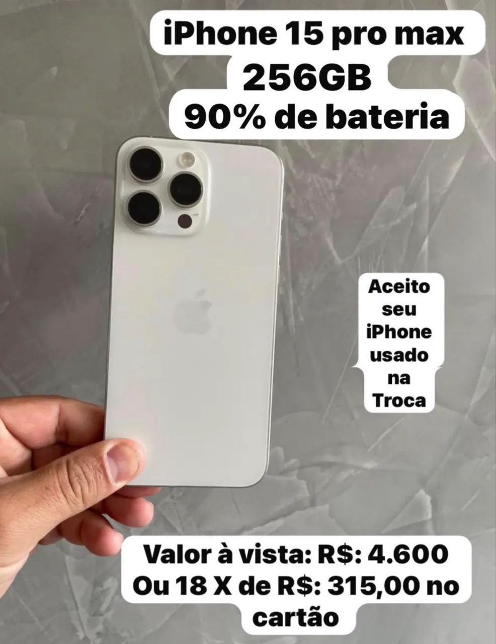 iPhone 15 pro Max 256GB
