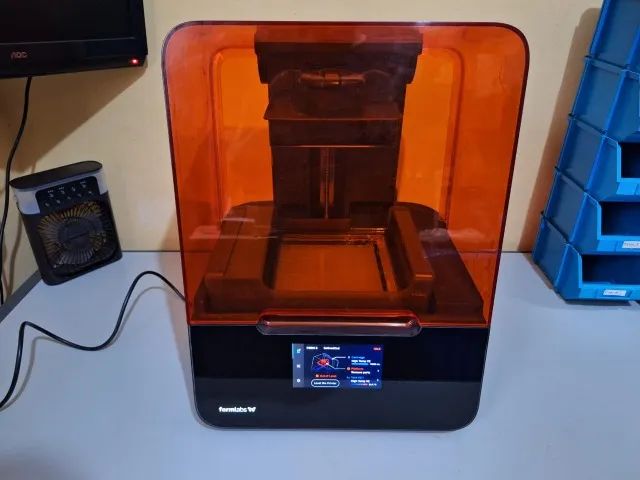 Impressora 3d profissional form labs 3 funcionando mas Leia anúncio