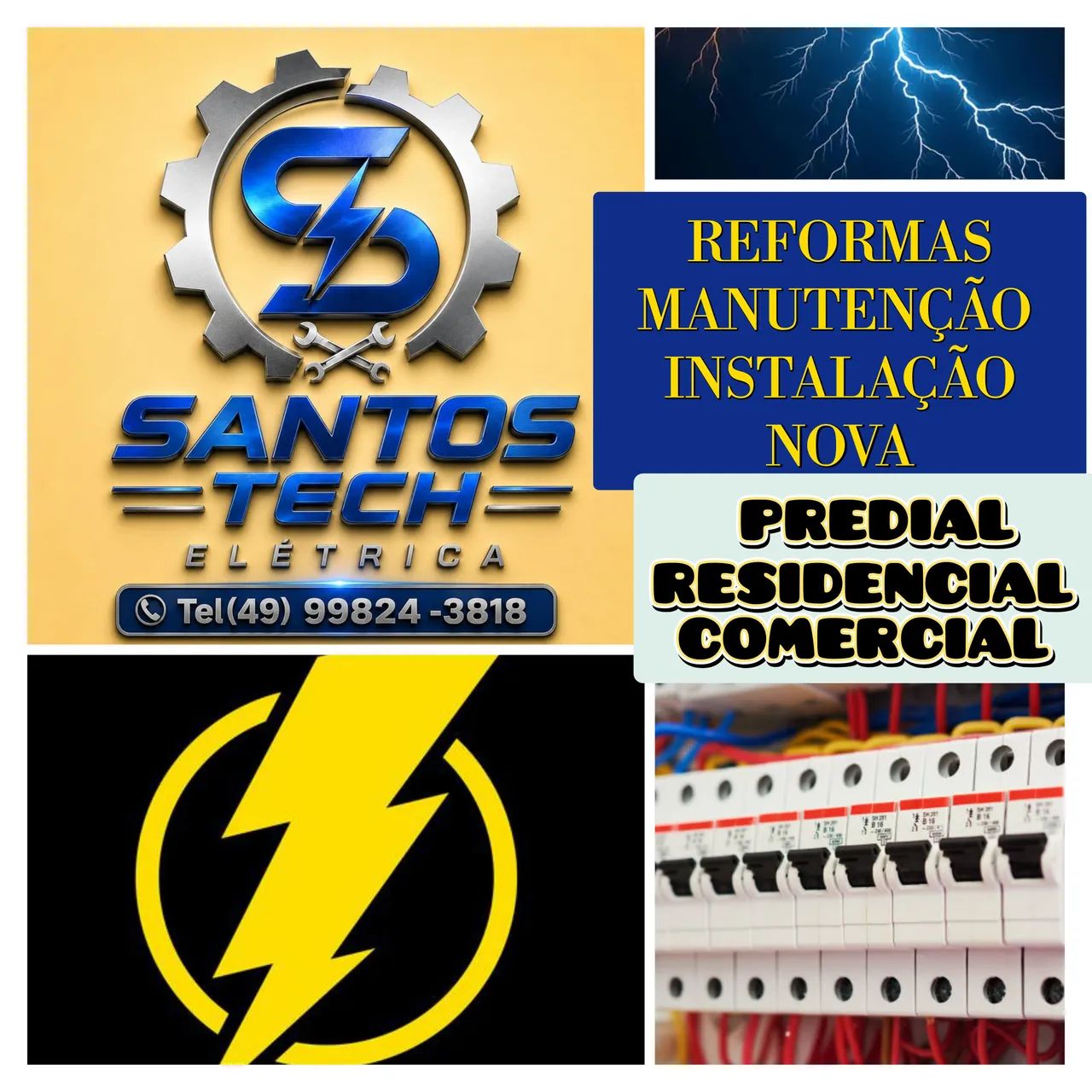 Eletricista Predial e Comercial