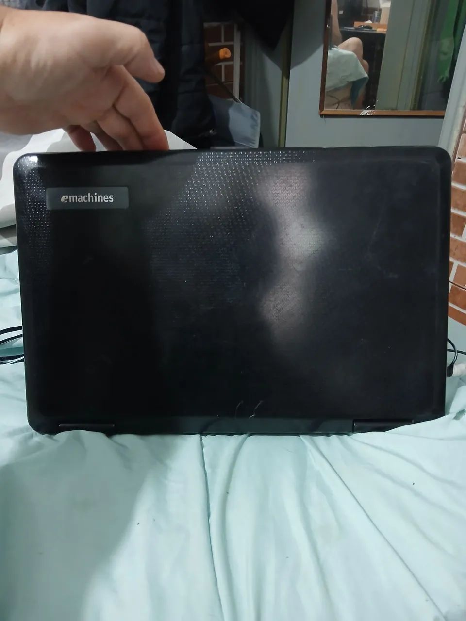 Notebook  acer emachines com bateria e fonte - Foto 5