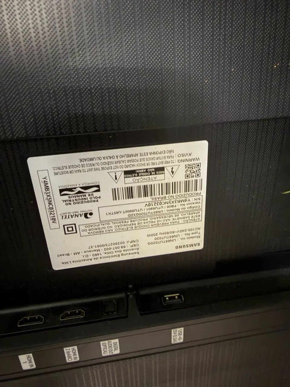 Smart tv Samsung 65 polegadas 4K  - Foto 4