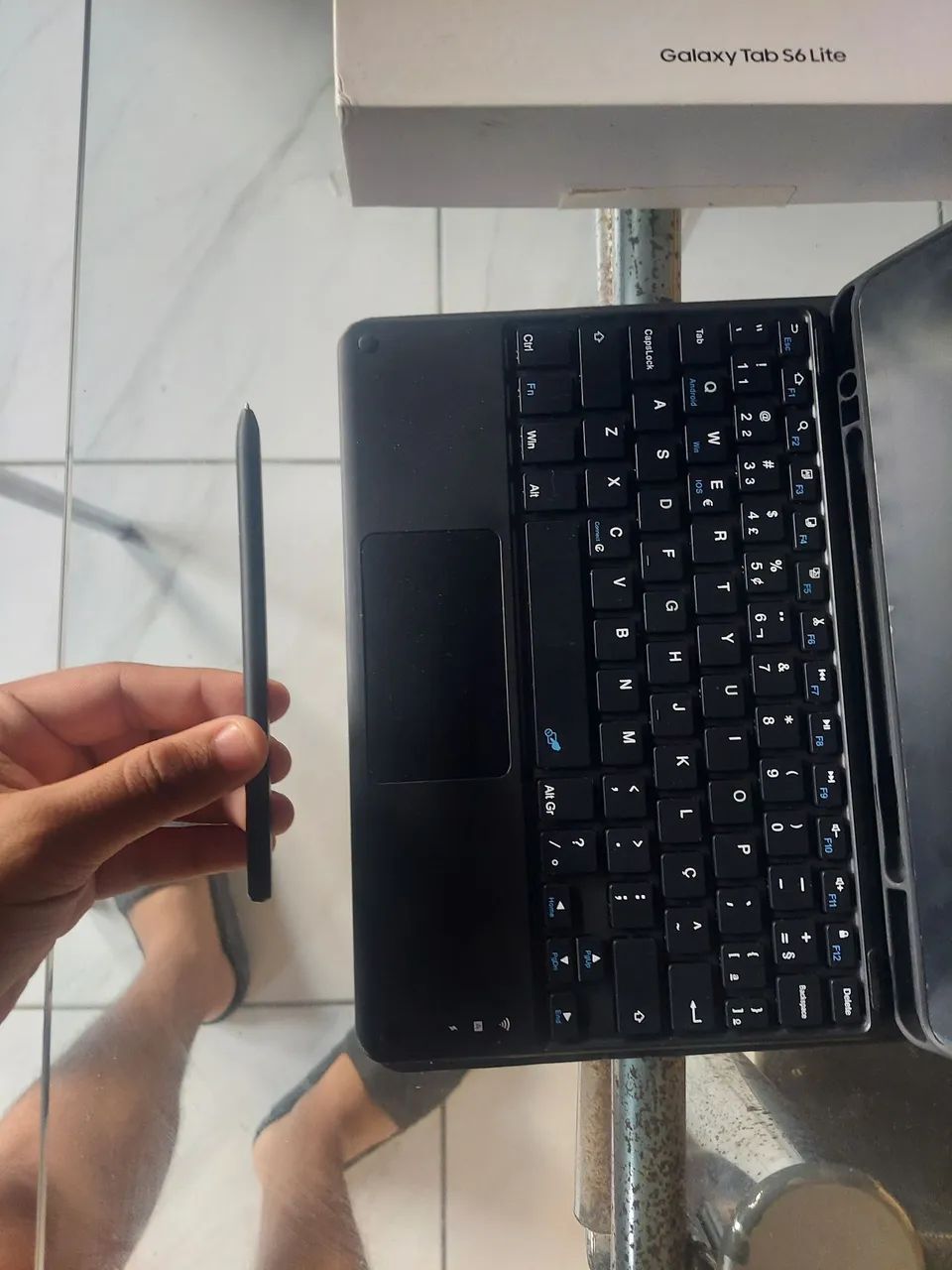S6 LITE 64GB 4GB RAM COM CAPA E TECLADO - Foto 3