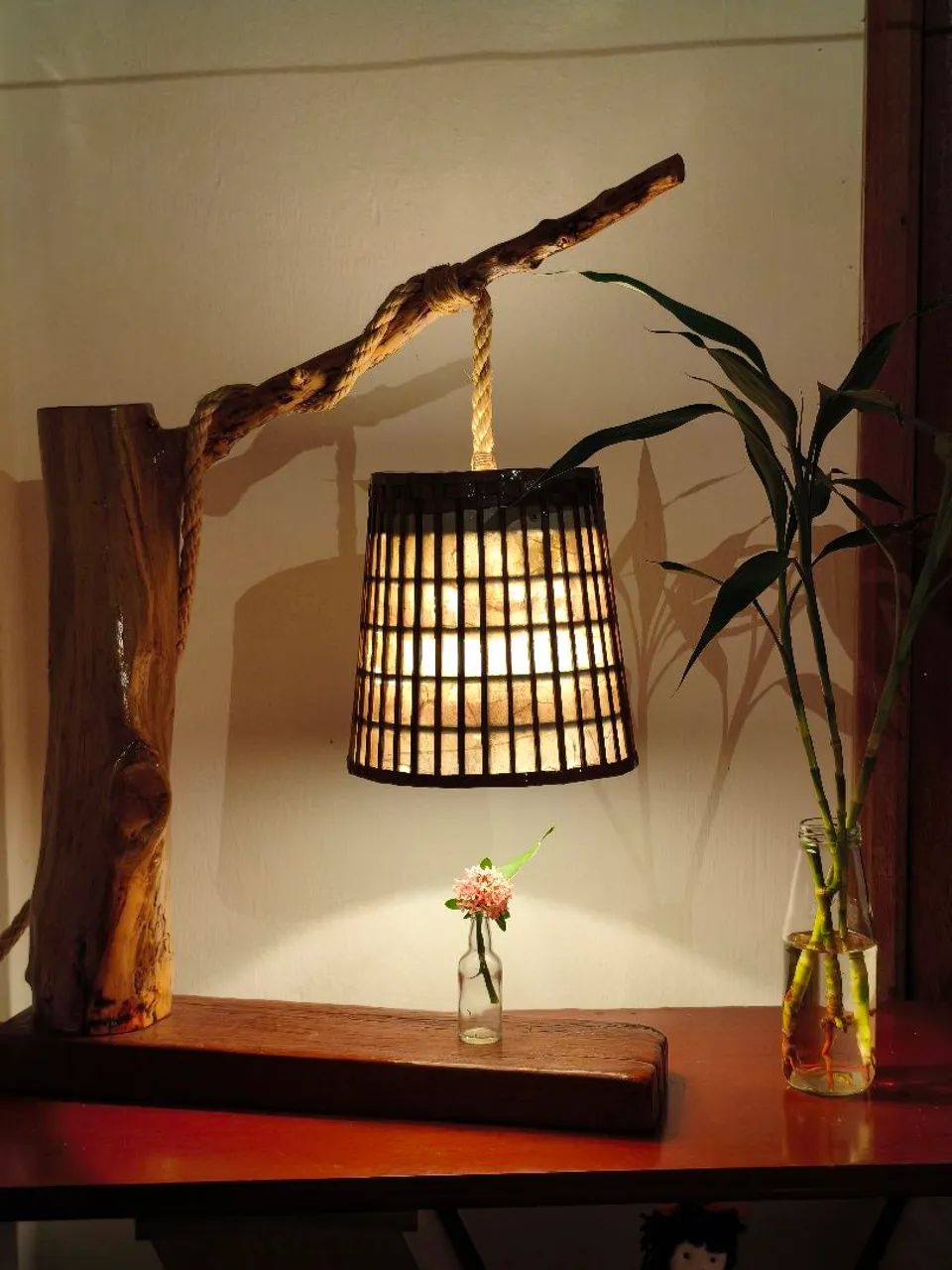 Luminária arte decor vintage - Foto 4