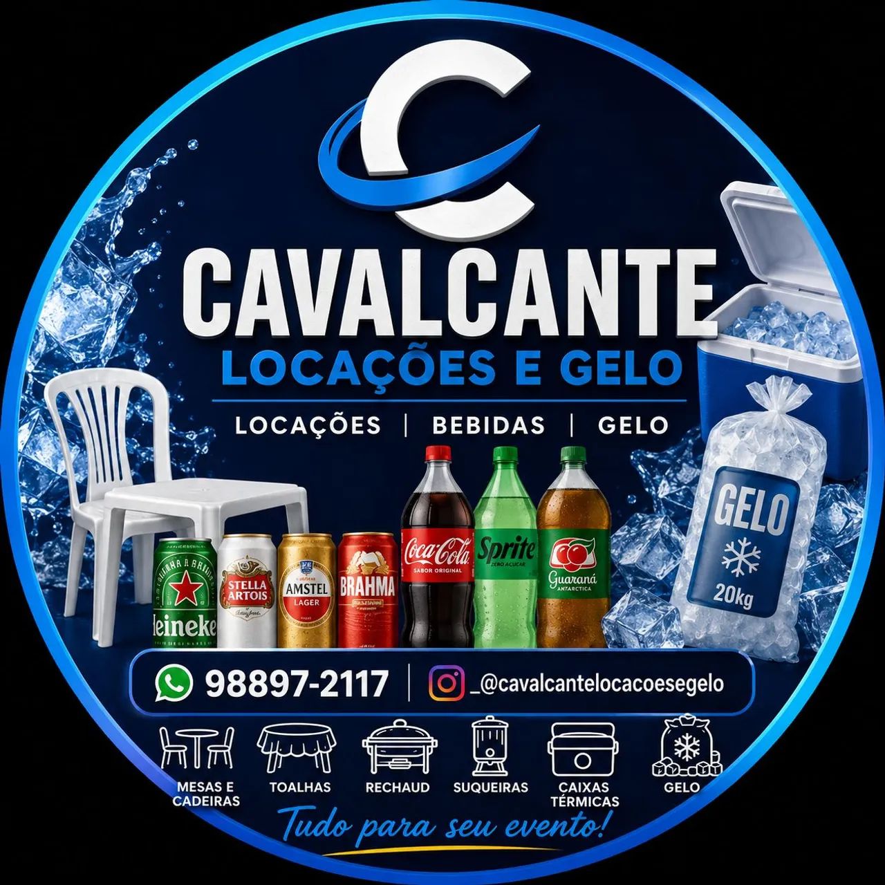 CAVALCANTE LOCAÇÕES  E GELO