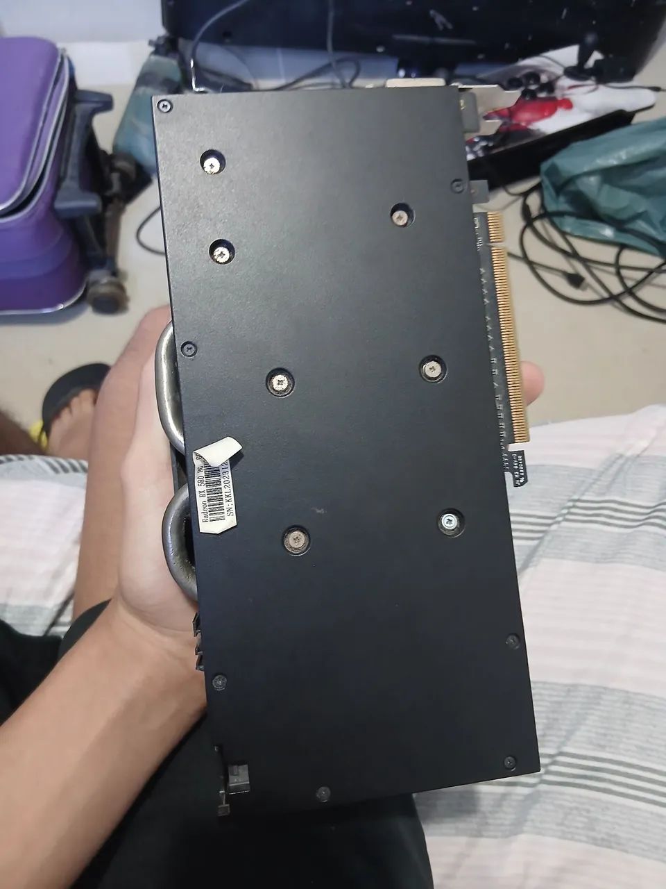 Placa de video RX580 8gb - Foto 5