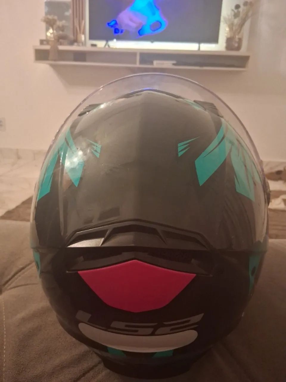 Capacete LS2 Tribal número 56 - Foto 2