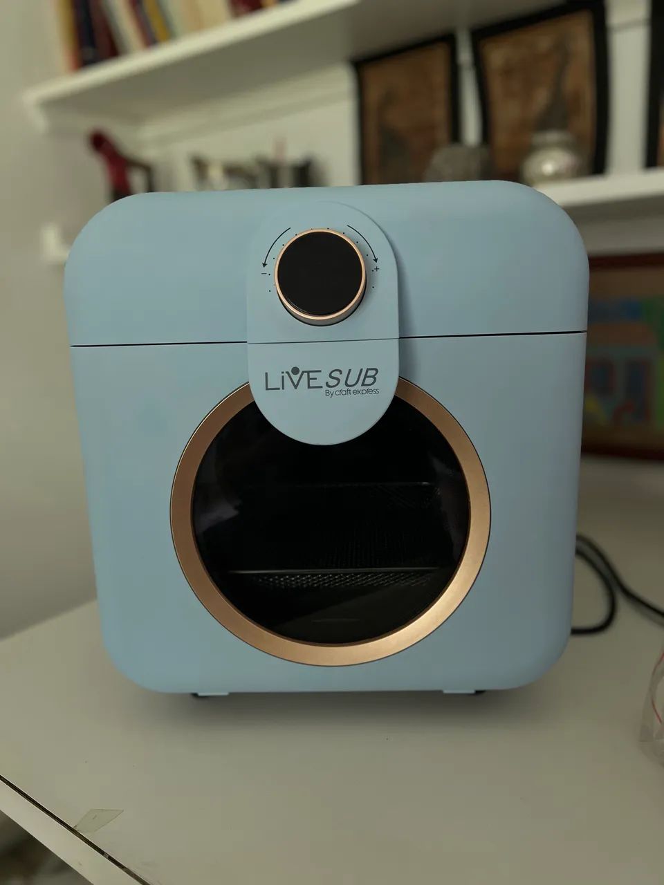 3D MINI OVEN FOR SUBLIMATION, 220V LIVE, 12 LITERS