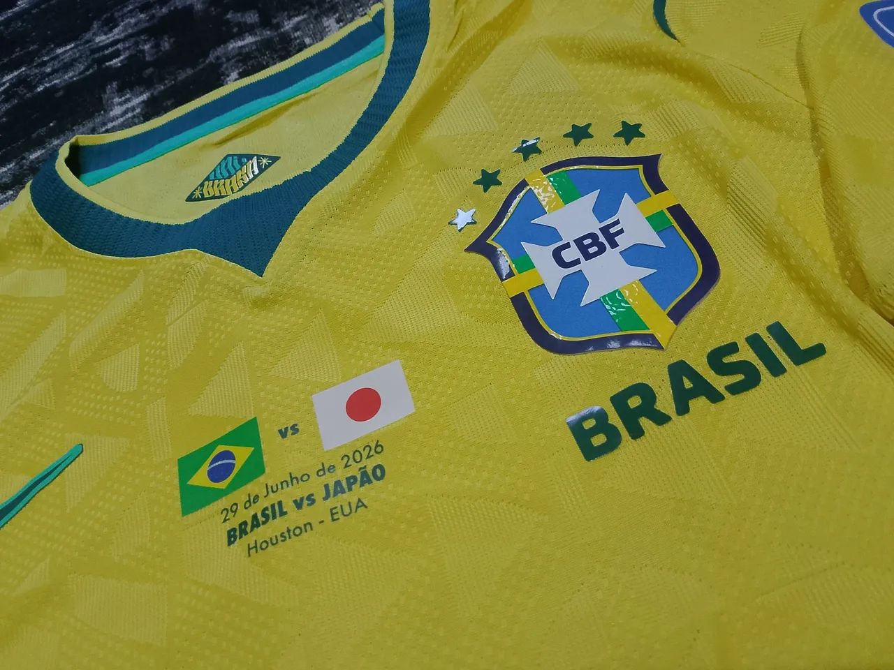 Camisa Brasil Jogador  - Foto 2