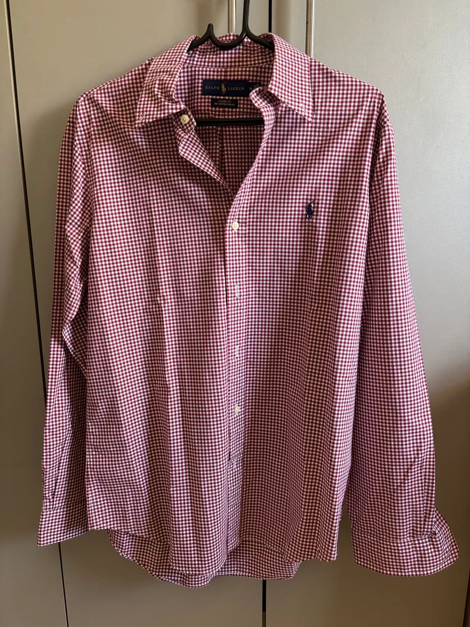Camisa social flanelada Ralph Lauren 